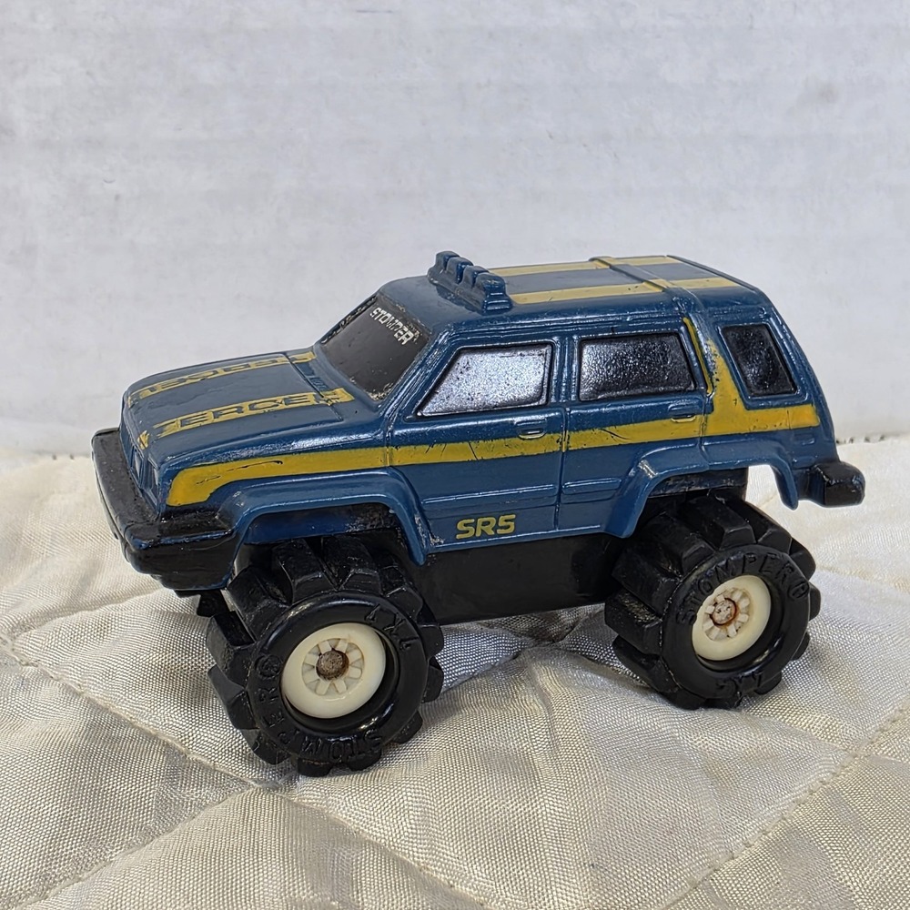 Vintage 80's Stomper Schaper 4x4 Truck Blue Toyota Tercel SR5